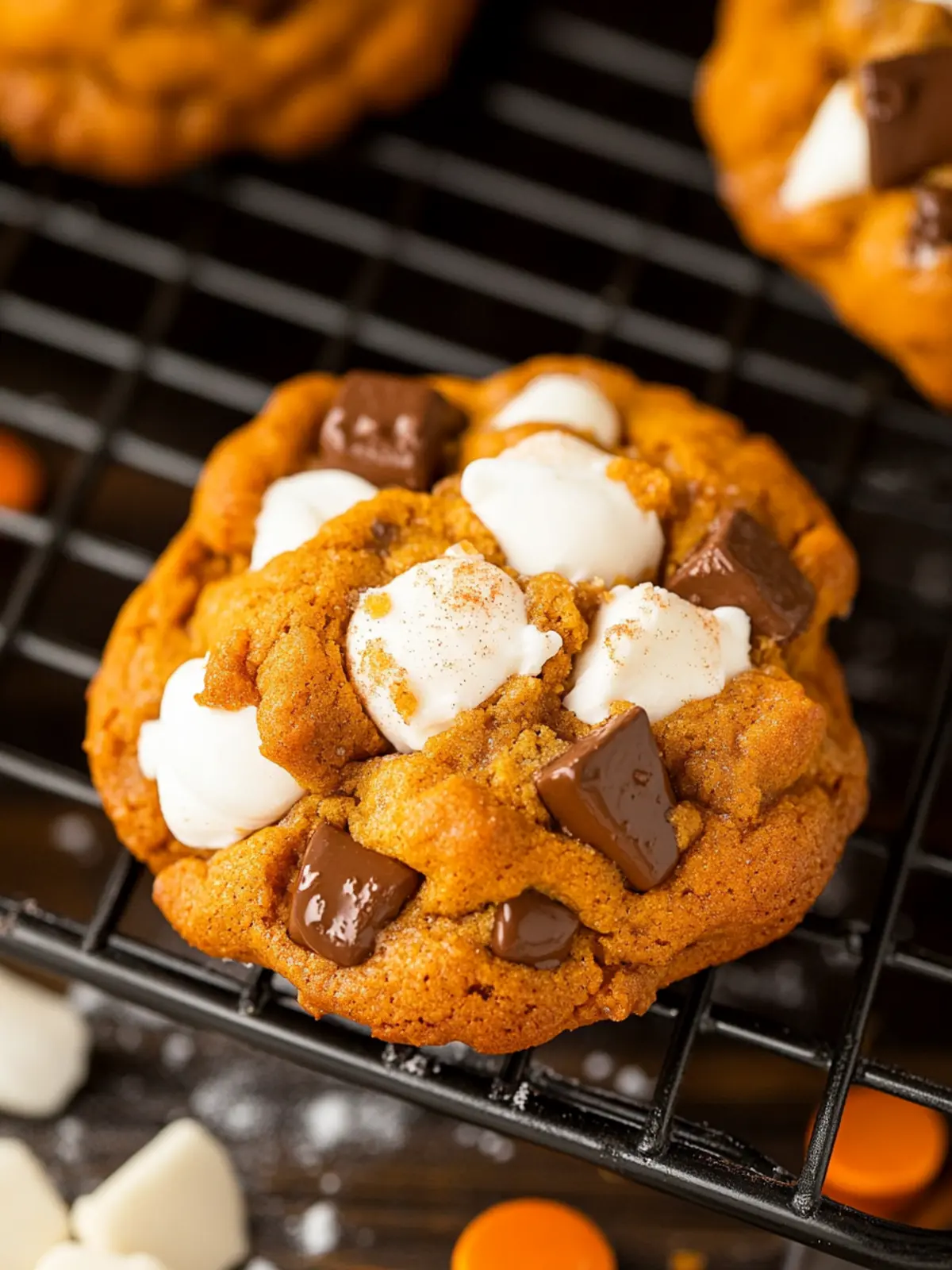 Irresistible Pumpkin S’mores Cookies You'll Crave This Fall 3 Pumpkin S’mores Cookies