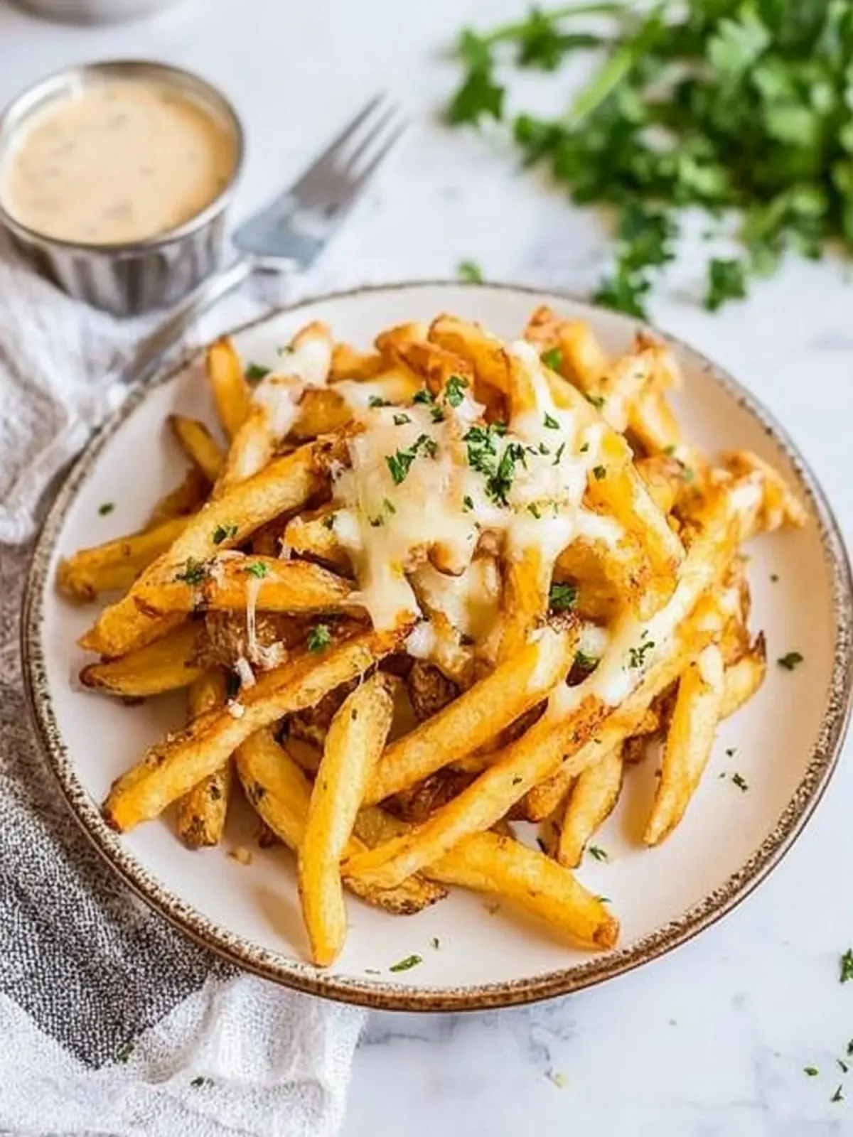 Loaded Garlic Cheese Fries for the Ultimate Comfort Bite 3 Garlic Cheese Fries