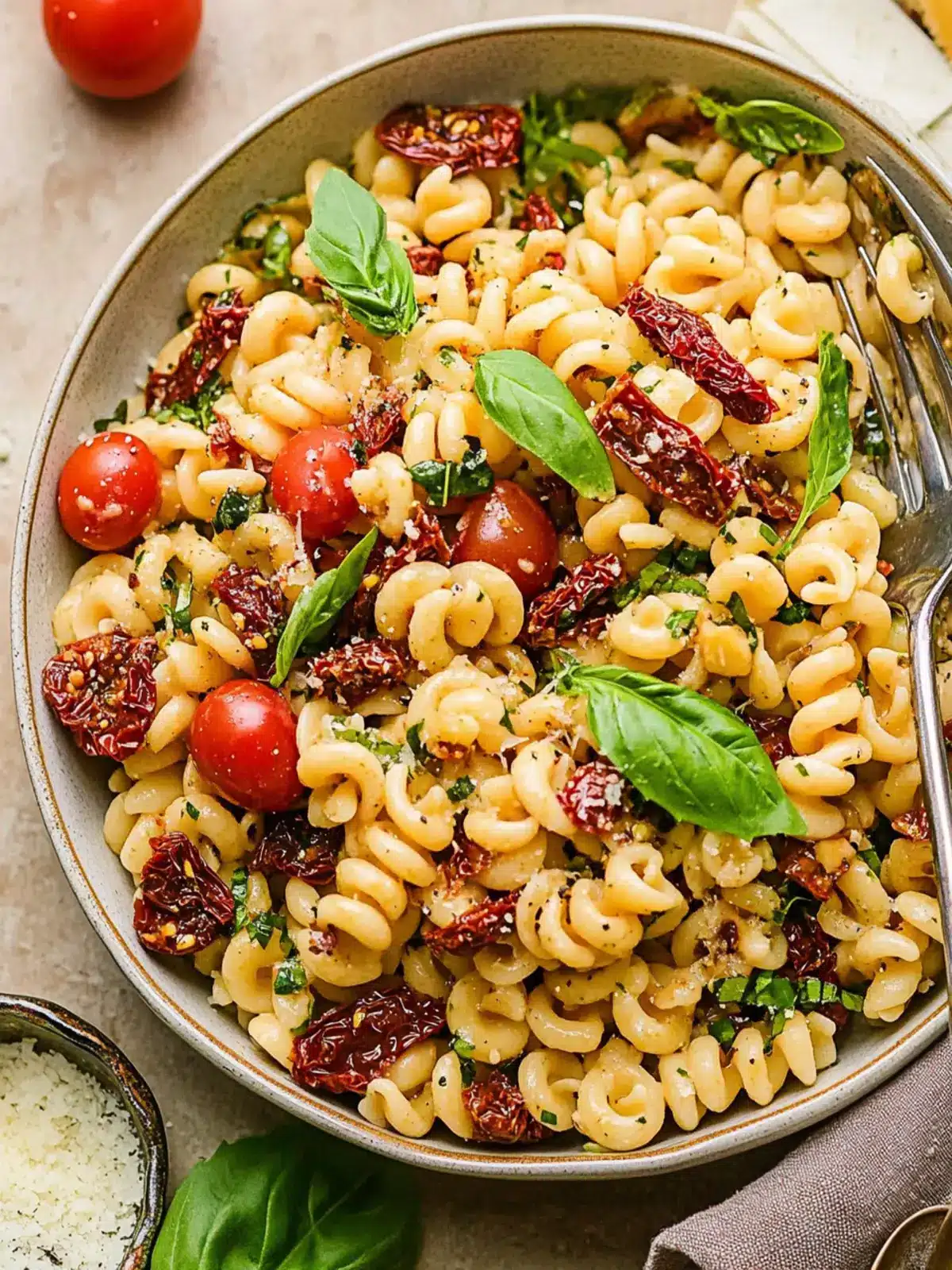 Sun-Dried Tomato Pasta Salad You’ll Crave All Summer Long 4 Sun-Dried Tomato Pasta Salad
