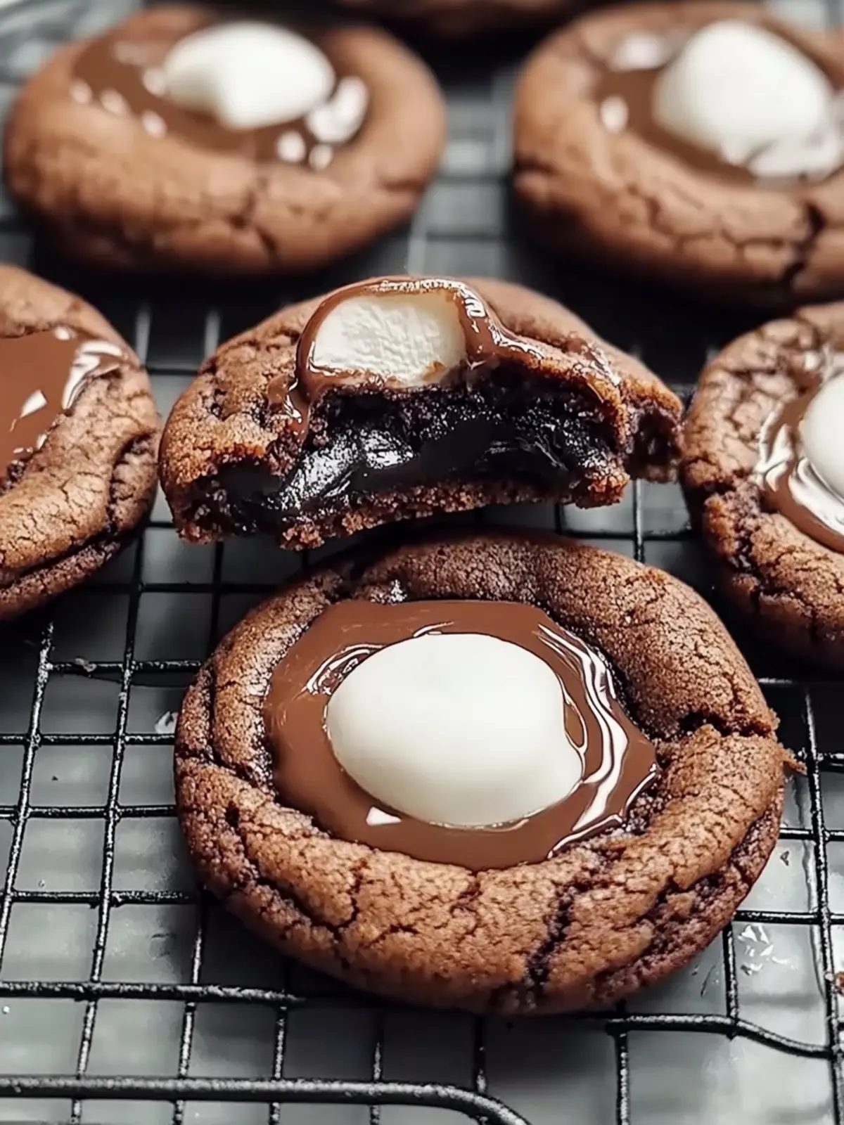 Indulge in Marshmallow Hot Cocoa Surprise Cookies Today 2 Marshmallow Hot Cocoa Surprise Cookies