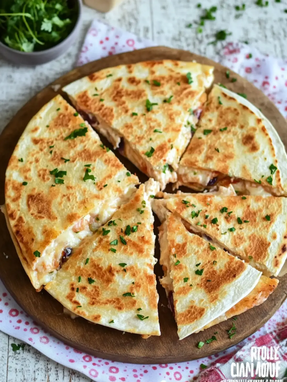 Savor Chicken Cordon Bleu Quesadillas in Just 25 Minutes 2 Chicken Cordon Bleu Quesadillas