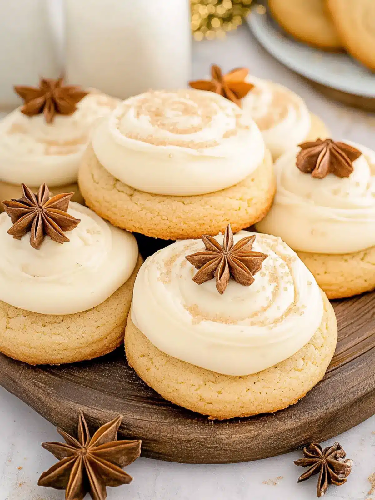 Eggnog Cookies with Eggnog Frosting for the Dreamy Holidays 3 Eggnog Cookies with Eggnog Frosting