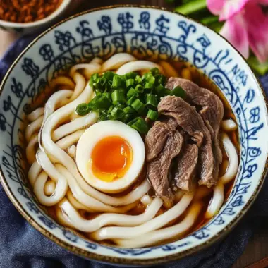 Delicious Niku Udon: Comfort in Every Slurp! 10 Niku Udon