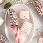 Decadent Peppermint Marshmallow Wands Perfect for Gifting 13 Peppermint Marshmallow Wands