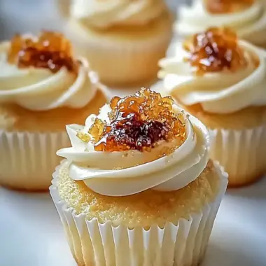 Vanilla Bean Creme Brulee Cheesecake Cupcakes to Indulge Your Sweet Tooth 9 Vanilla Bean Creme Brulee Cheesecake Cupcakes
