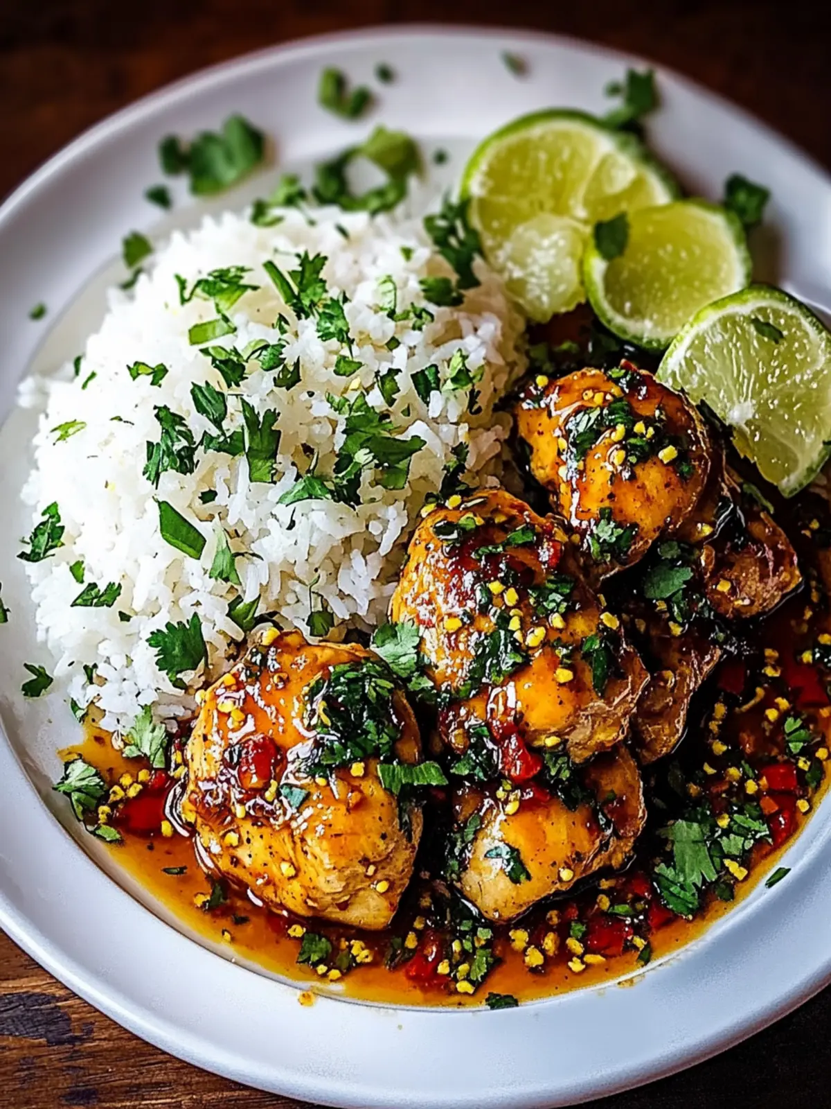 Savor Spicy Maple Chicken & Coconut Rice for a Flavor Boost 2 Spicy Maple Chicken & Coconut Rice