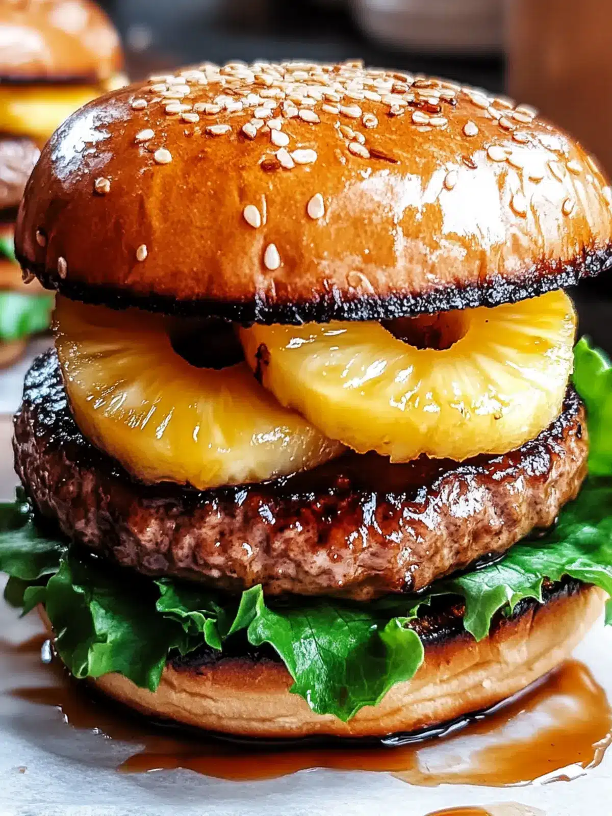 Hawaiian Teriyaki Pineapple Burgers: Your Summer BBQ Upgrade 3 Hawaiian Teriyaki Pineapple Burgers