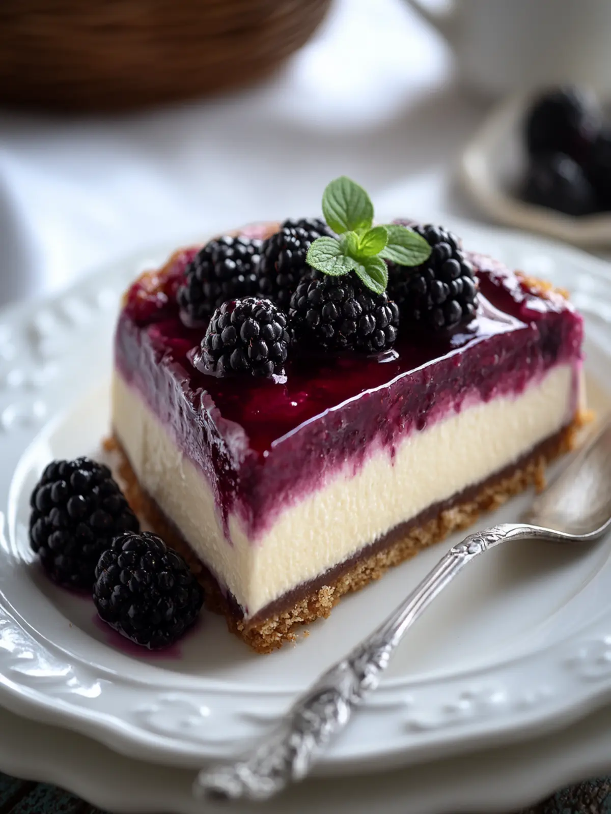 Make Blackberry Bliss Cheesecake Your New Favorite Dessert 2 Blackberry Bliss Cheesecake