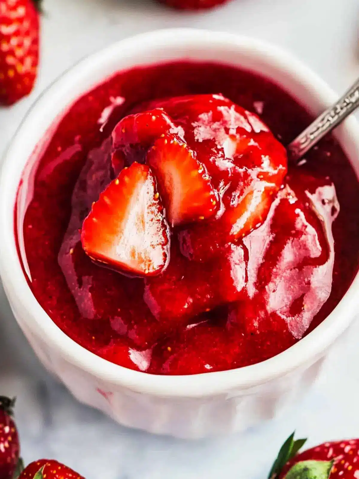 Irresistible Strawberry Sauce That Elevates Every Dessert 4 Strawberry Sauce
