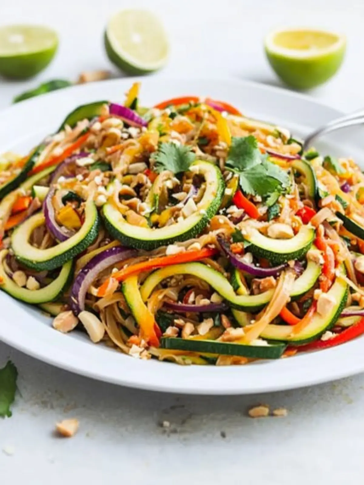 Zucchini Pad Thai: A Fresh Twist on a Classic Favorite 2 Zucchini Pad Thai