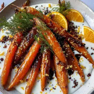 Balsamic Carrots With Orange Tahini Yogurt for a Flavor Boost 10 Balsamic Carrots With Orange Tahini Yogurt