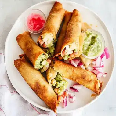 Crispy Green Chile Chickpea Taquitos You’ll Want Daily 10 Green Chile Chickpea Taquitos