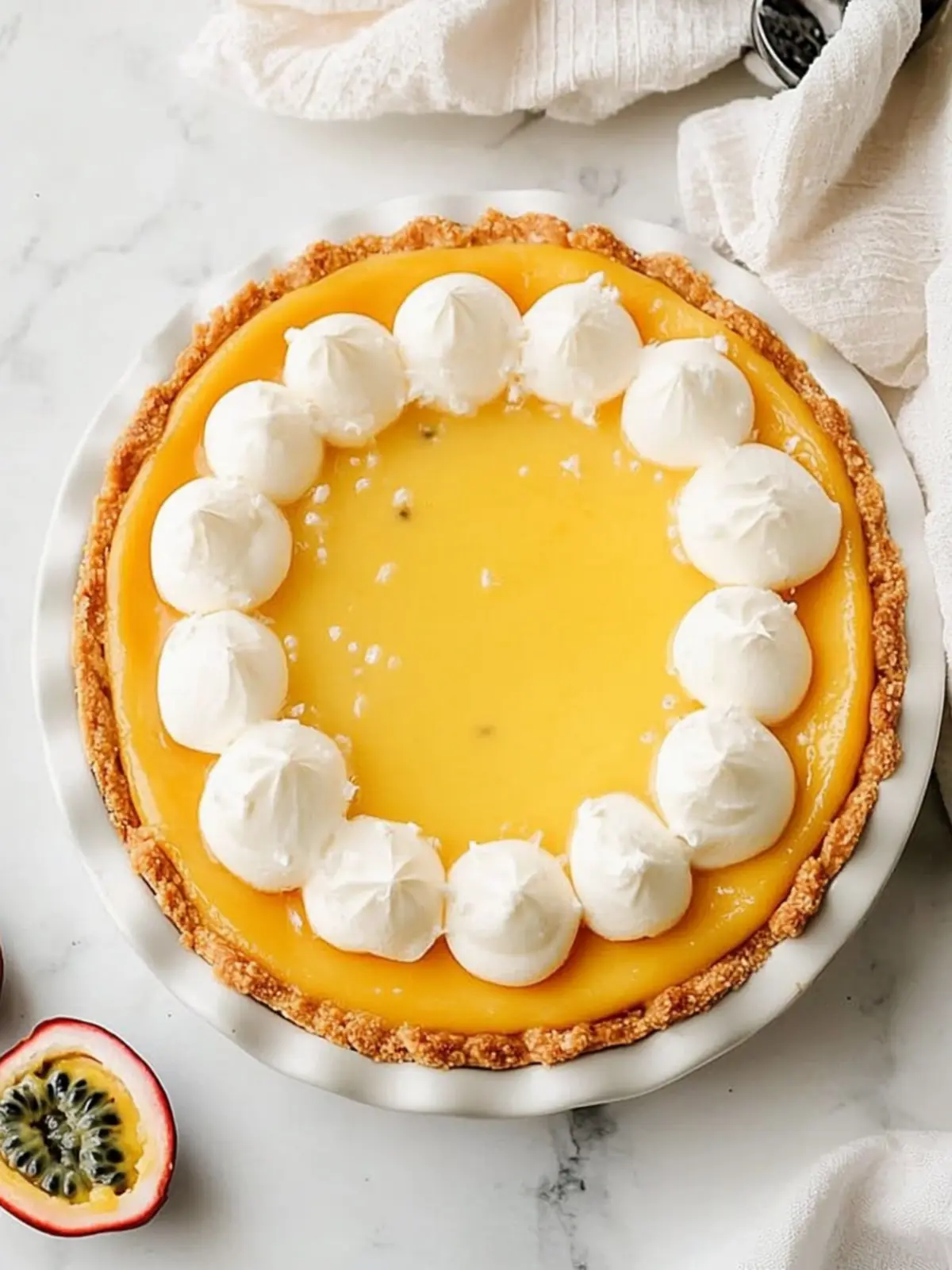 Delightful Passion Fruit Pie: A Tropical Escape at Home 4 Passion Fruit Pie