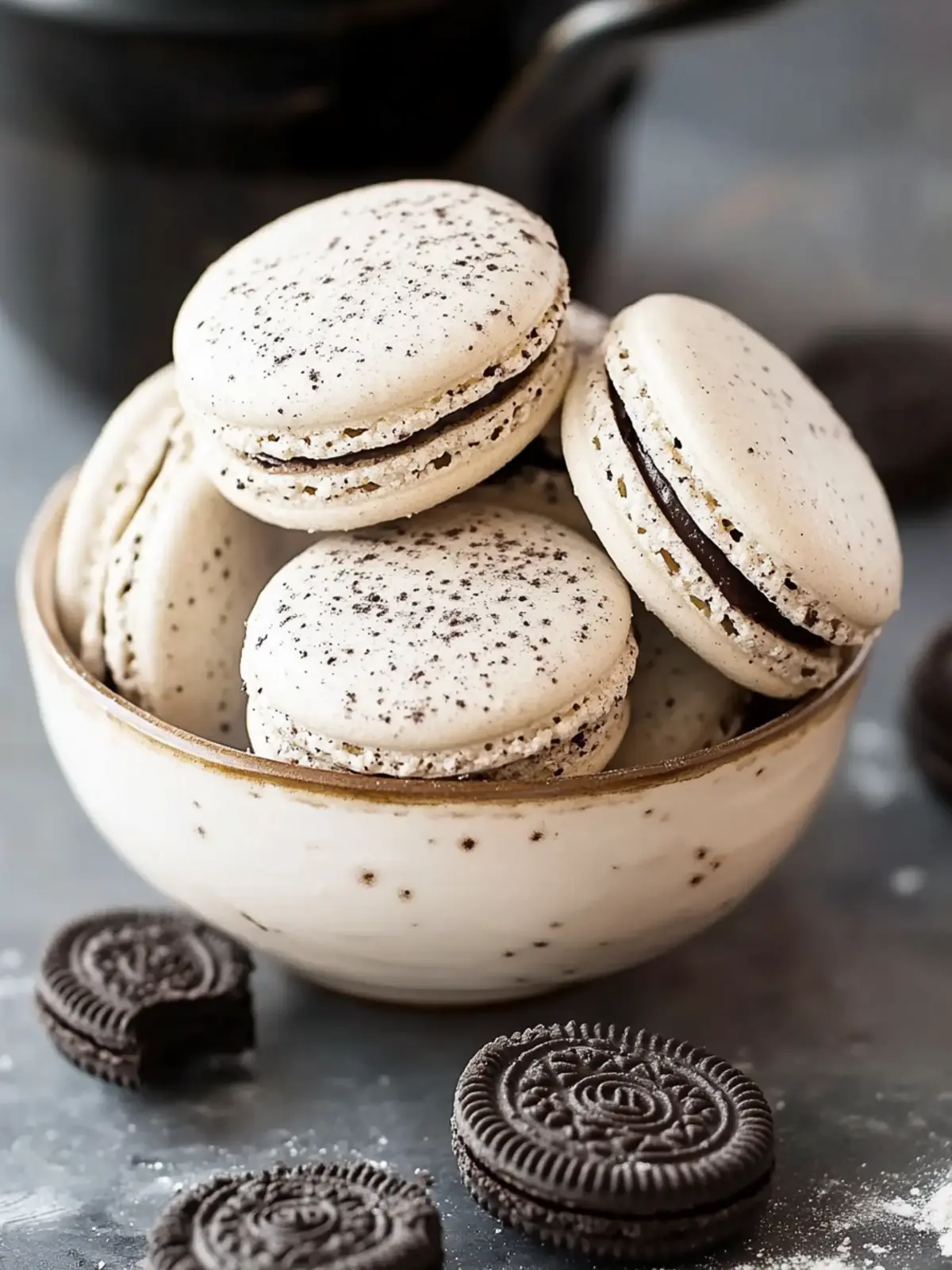 Decadent Oreo Macarons That Will Impress Your Guests 5 Oreo Macarons