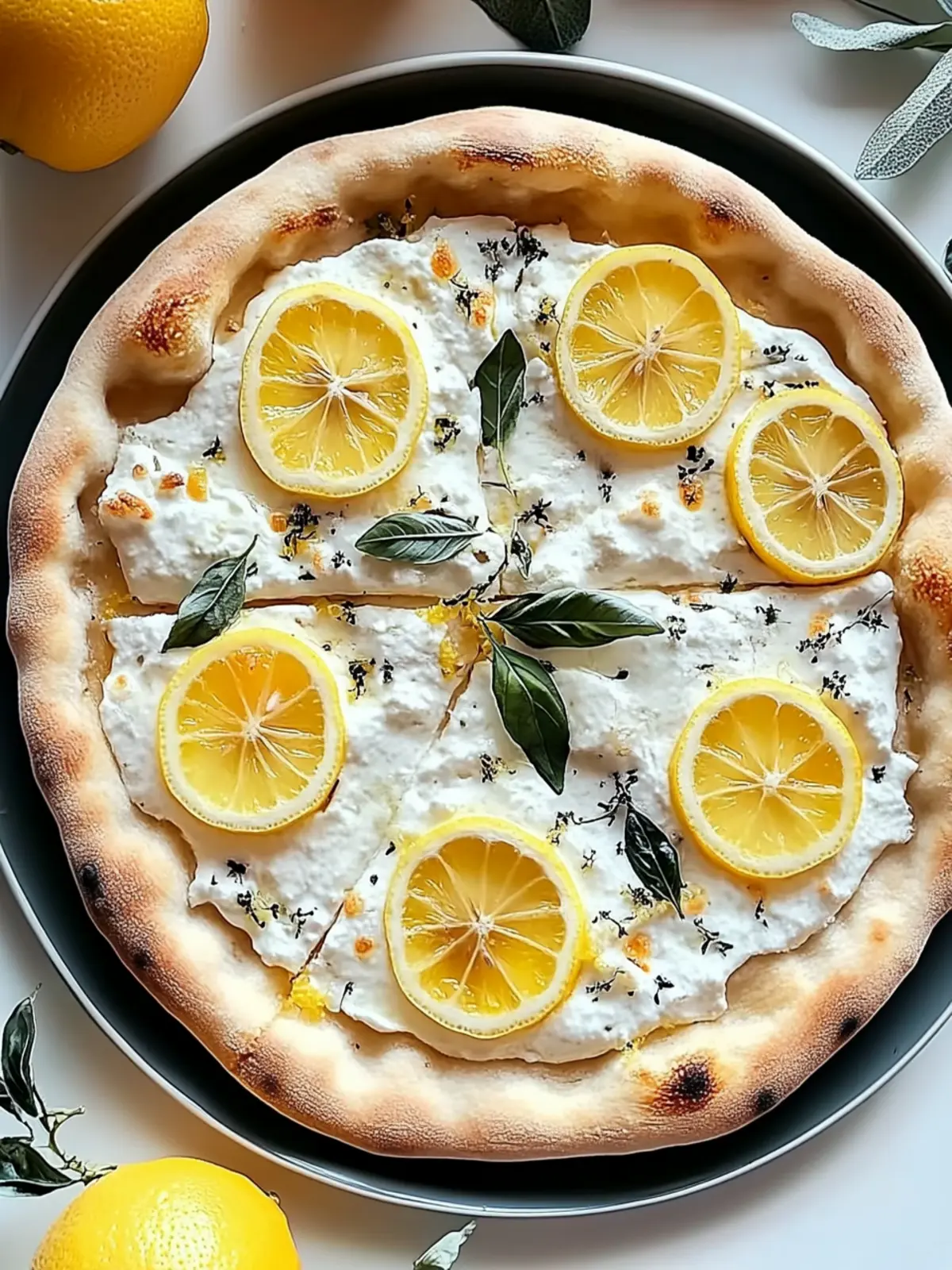 Zesty Lemon Pizza That'll Brighten Your Weeknight Dinner 4 Lemon Pizza