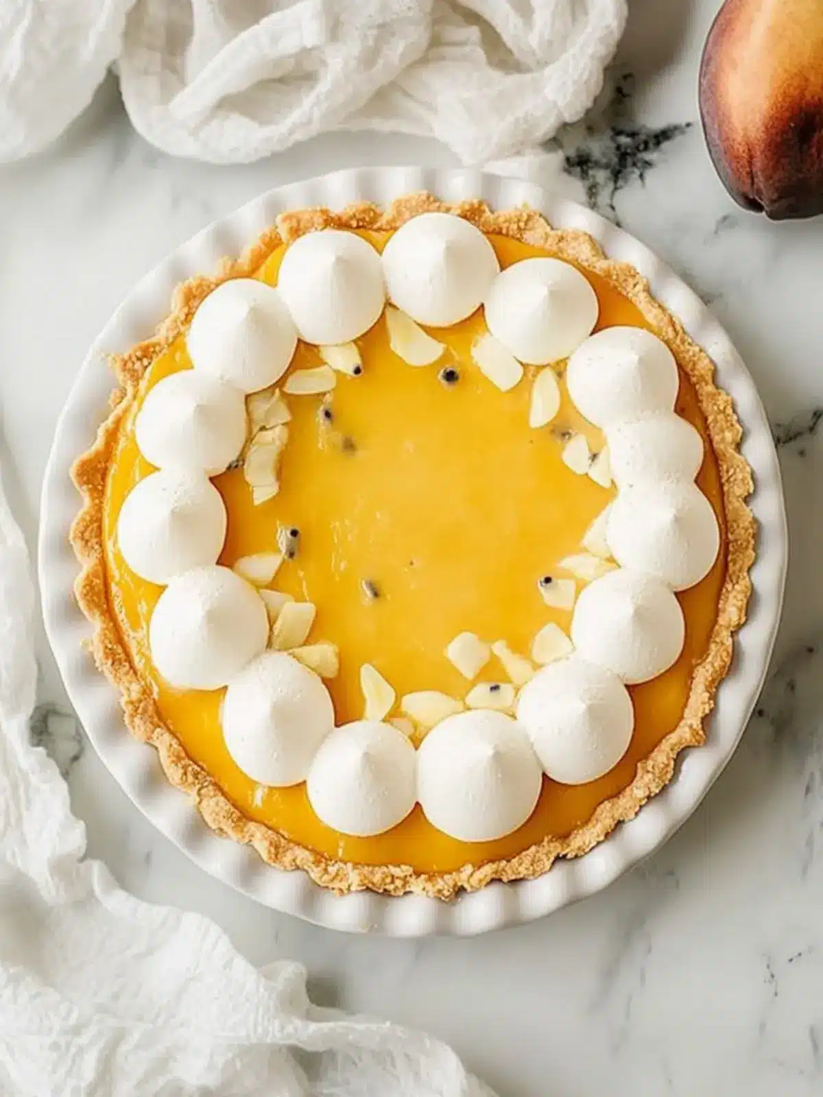 Delightful Passion Fruit Pie: A Tropical Escape at Home 2 Passion Fruit Pie