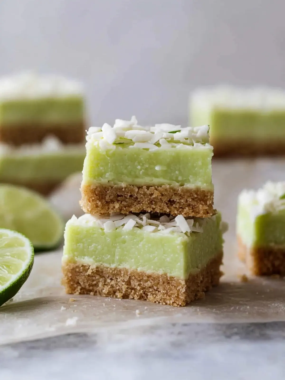 Lime Frosted Coconut Bars That Brighten Your Day 3 lime frosted coconut bars