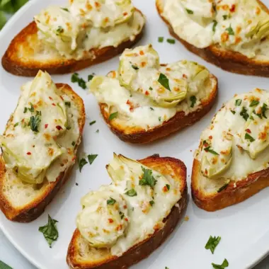 Delicious Artichoke Bruschetta: Your New Favorite Appetizer 10 Artichoke Bruschetta