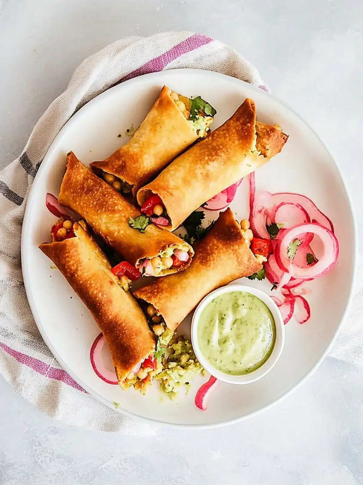 Crispy Green Chile Chickpea Taquitos You’ll Want Daily 2 Green Chile Chickpea Taquitos