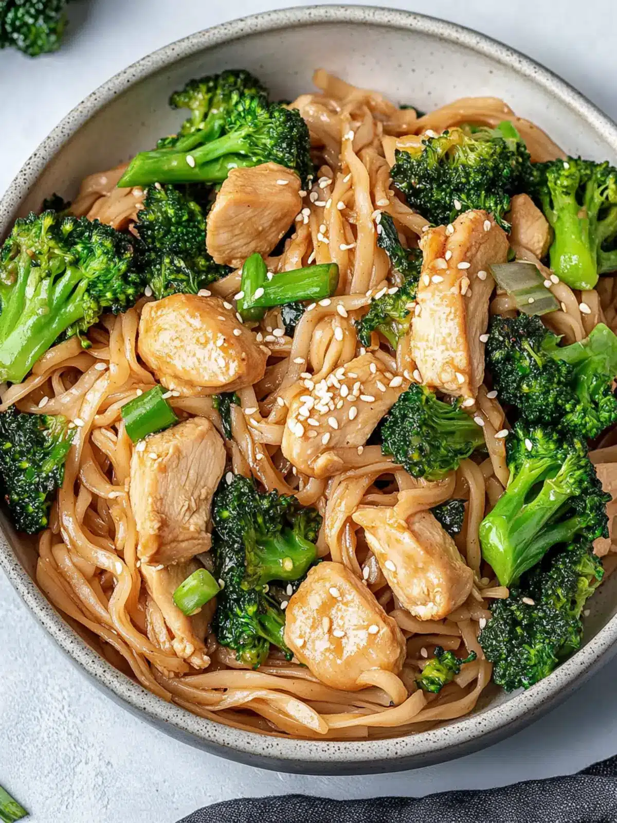 Quick and Easy Chicken Broccoli Stir Fry Noodles for Dinner 4 Chicken Broccoli Stir Fry Noodles