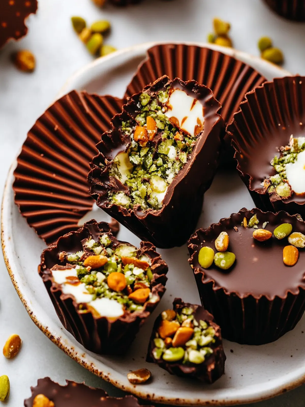 Irresistible Dubai Chocolate Cups You'll Crave Every Time 2 Dubai Chocolate Cups