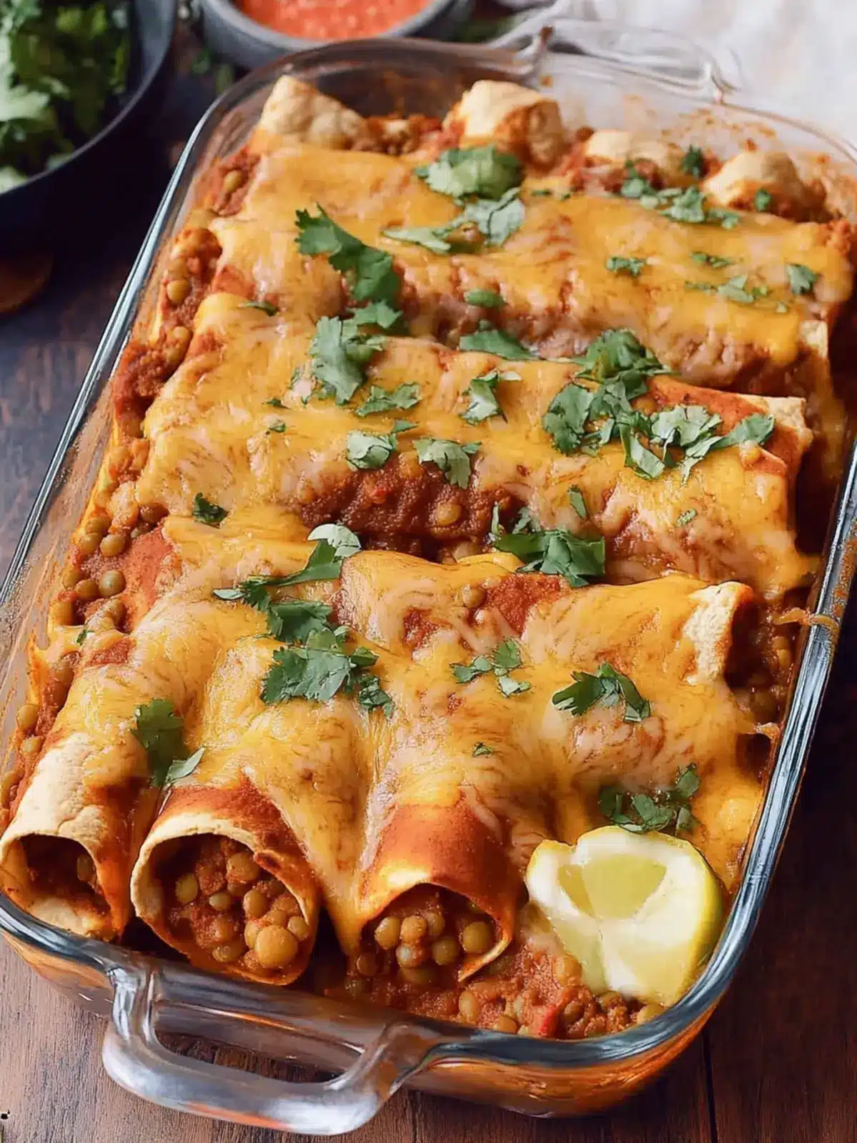 Savory Enchiladas With Lentils for a Flavorful Twist 4 Enchiladas With Lentils