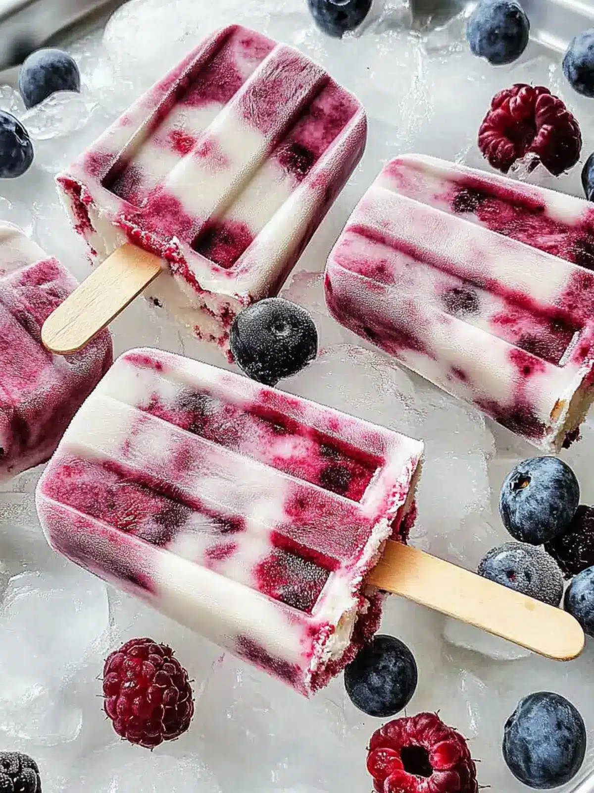 Deliciously Creamy Kefir Berry Popsicles You’ll Love 2 Kefir Berry Popsicles