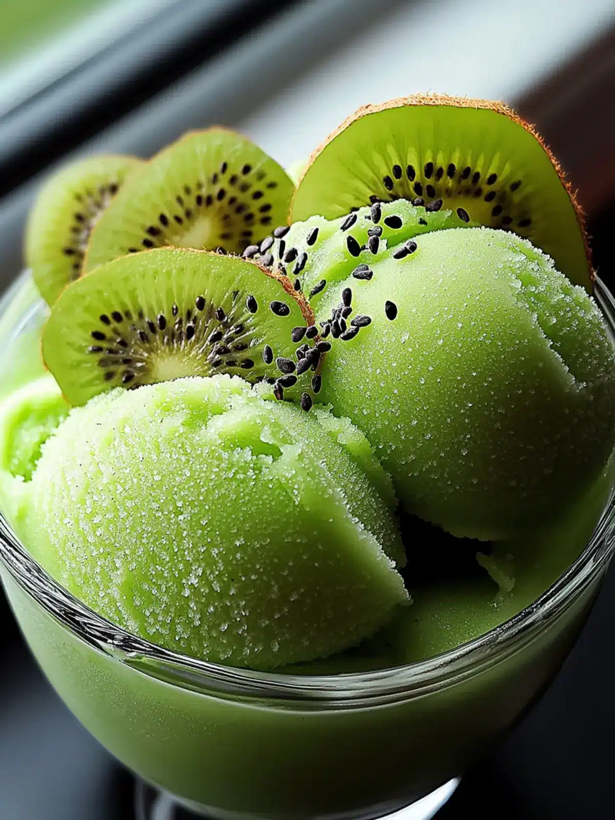 Delicious Kiwi Sorbet Recipe That Beats Any Store-Bought Treat 3 Kiwi Sorbet