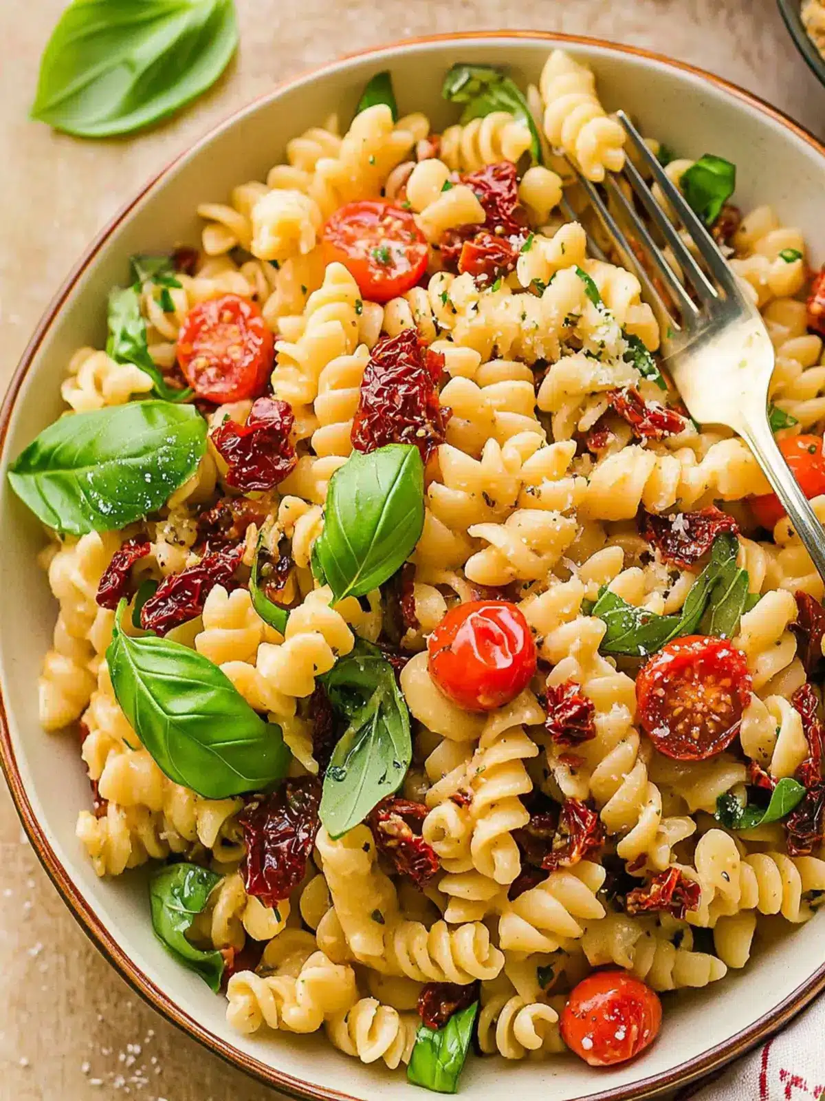 Sun-Dried Tomato Pasta Salad You’ll Crave All Summer Long 2 Sun-Dried Tomato Pasta Salad