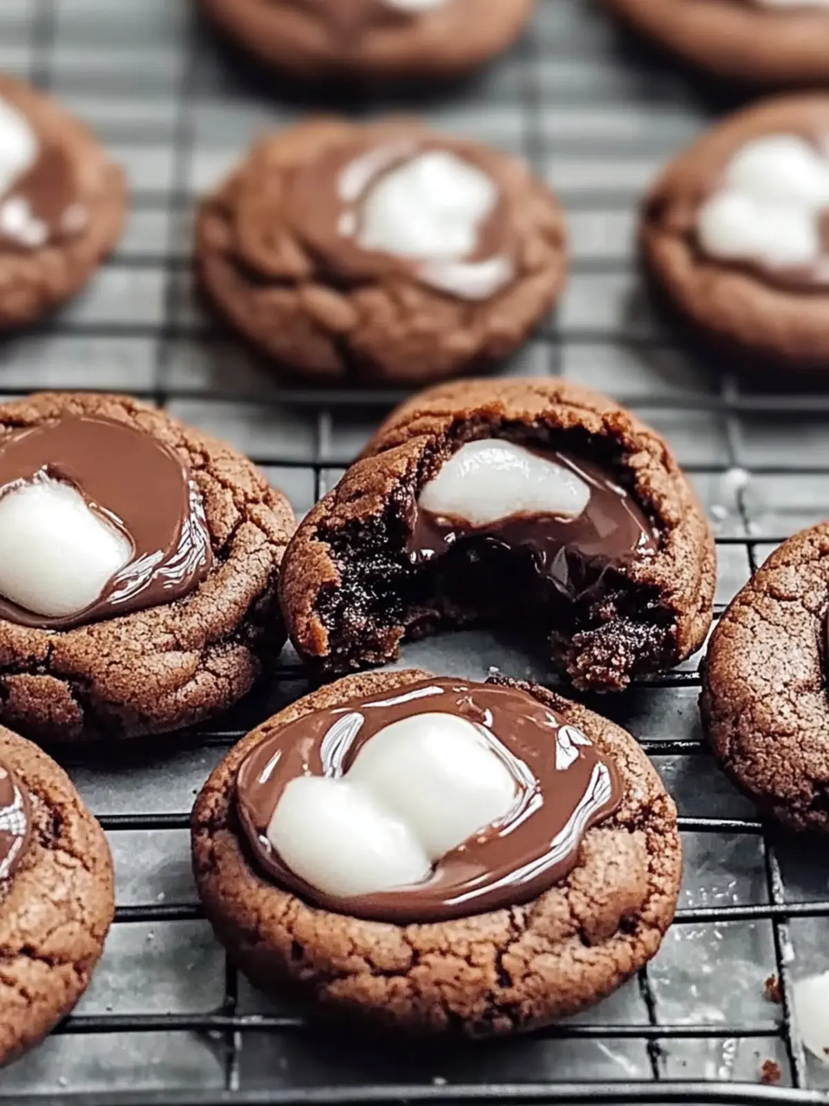 Indulge in Marshmallow Hot Cocoa Surprise Cookies Today 3 Marshmallow Hot Cocoa Surprise Cookies