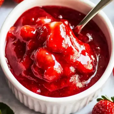 Irresistible Strawberry Sauce That Elevates Every Dessert 9 Strawberry Sauce