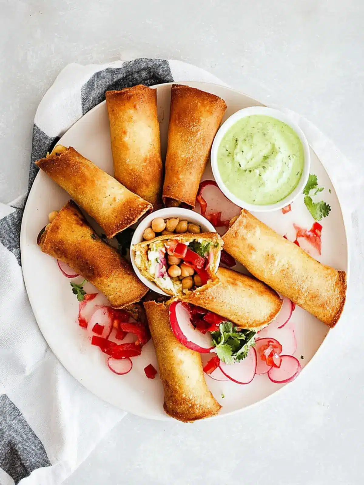 Crispy Green Chile Chickpea Taquitos You’ll Want Daily 4 Green Chile Chickpea Taquitos