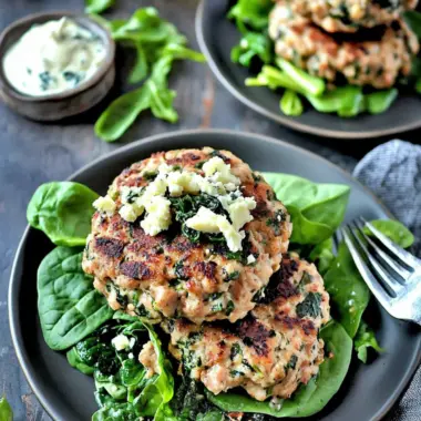 Delicious Keto Spinach Feta Turkey Burgers for Healthy Eats 9 Keto Spinach Feta Turkey Burgers