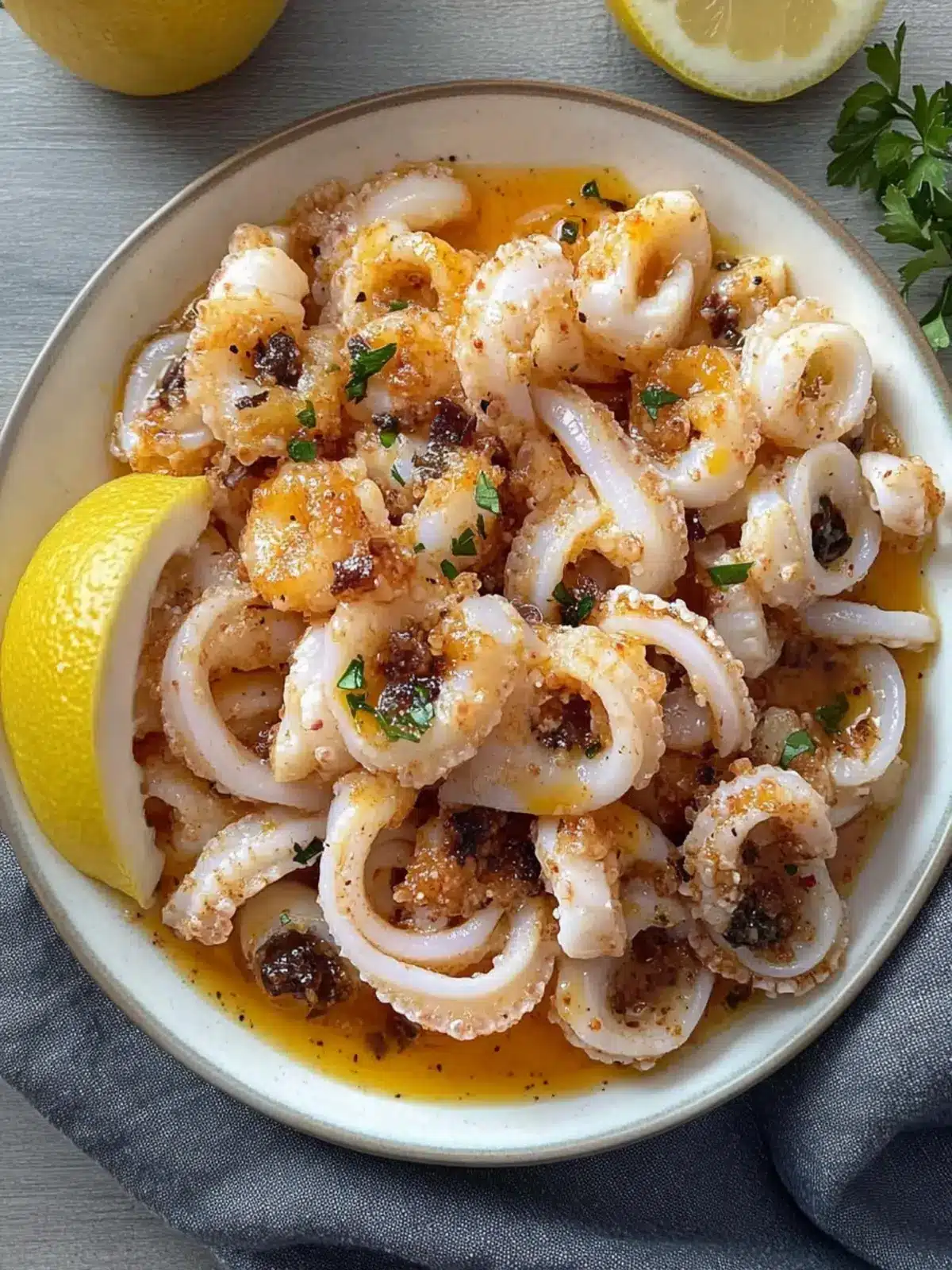 Savory Sauteed Cajun Calamari: A Flavorful Seafood Delight 3 Sauteed Cajun Calamari