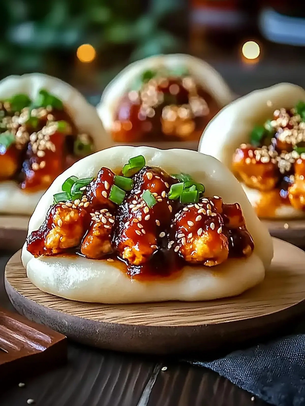 Savory Korean Chicken Bao: A Homemade Flavor Adventure 3 Korean Chicken Bao