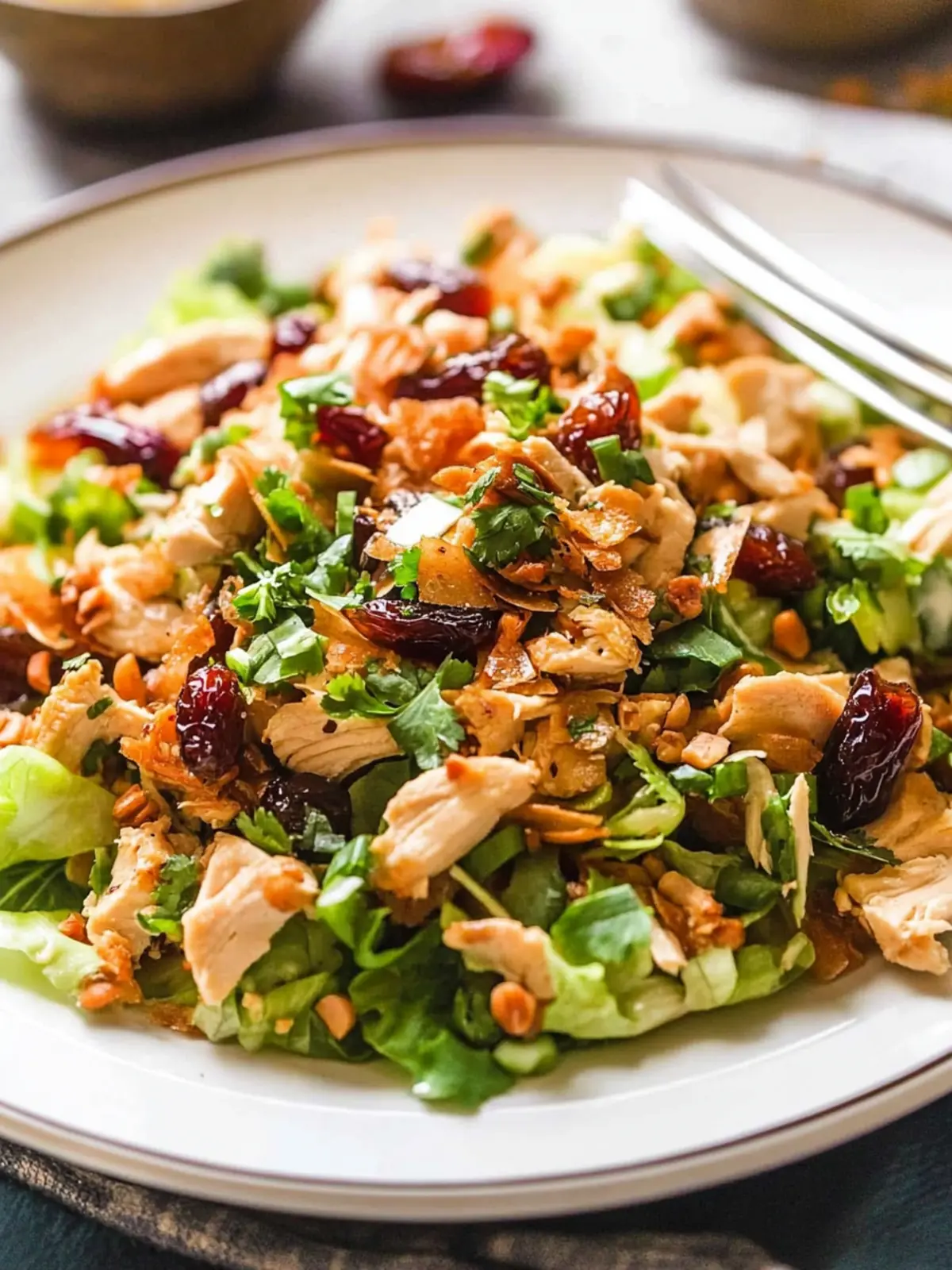 Delicious Chinese Chicken Salad with Dates You’ll Crave 3 Chinese Chicken Salad with Dates