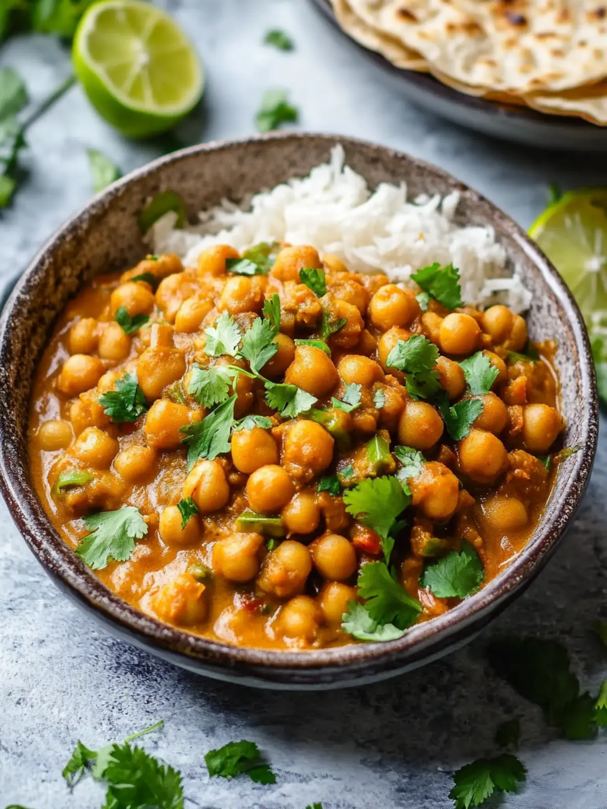 Savory Chickpea Curry: A Comfort Food Delight at Home 2 Chickpea Curry