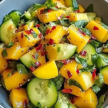 Refresh Your Day with Thai Mango Cucumber Salad Delight 9 Thai Mango Cucumber Salad