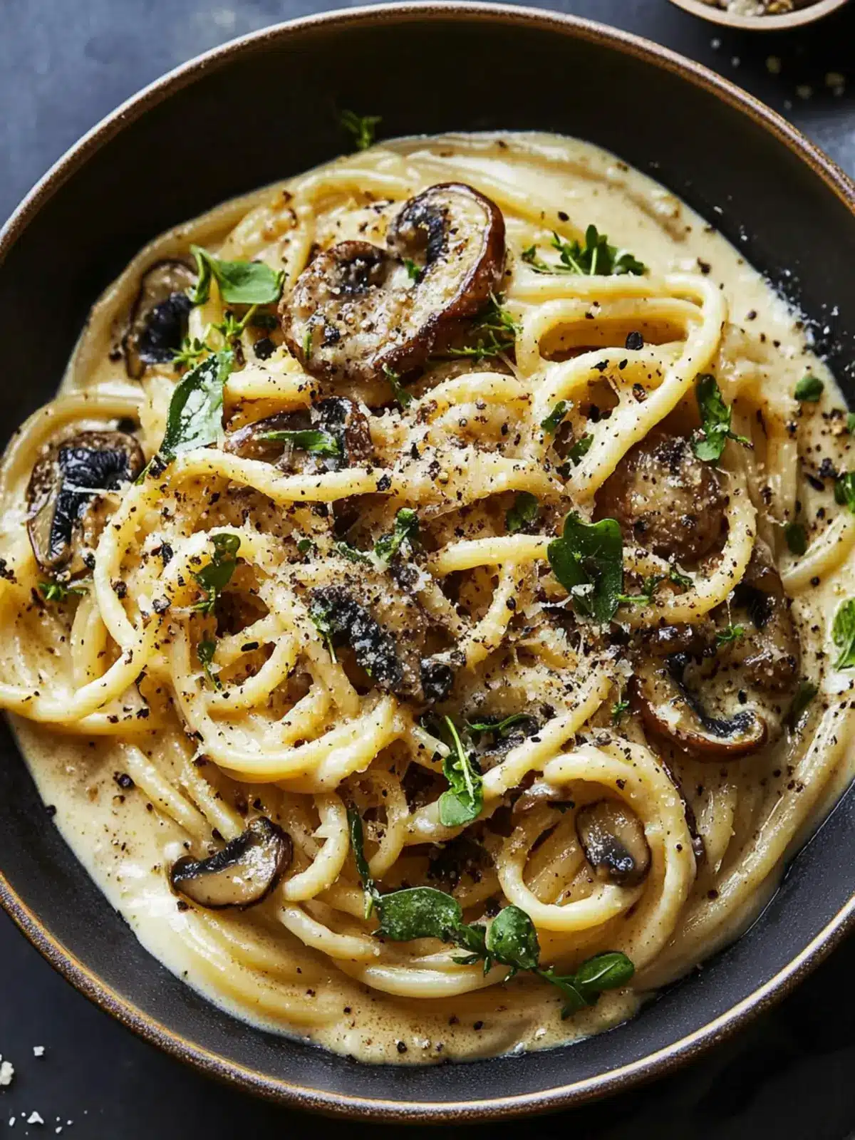 Delicious Bucatini with Shiitake Cream You'll Crave Daily 3 Bucatini with Shiitake Cream
