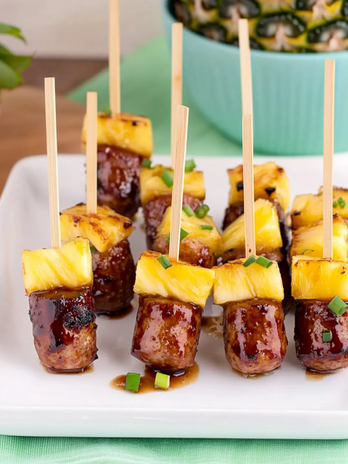 Savory Sausage and Pineapple Bites for Effortless Entertaining 2 Sausage and Pineapple Bites