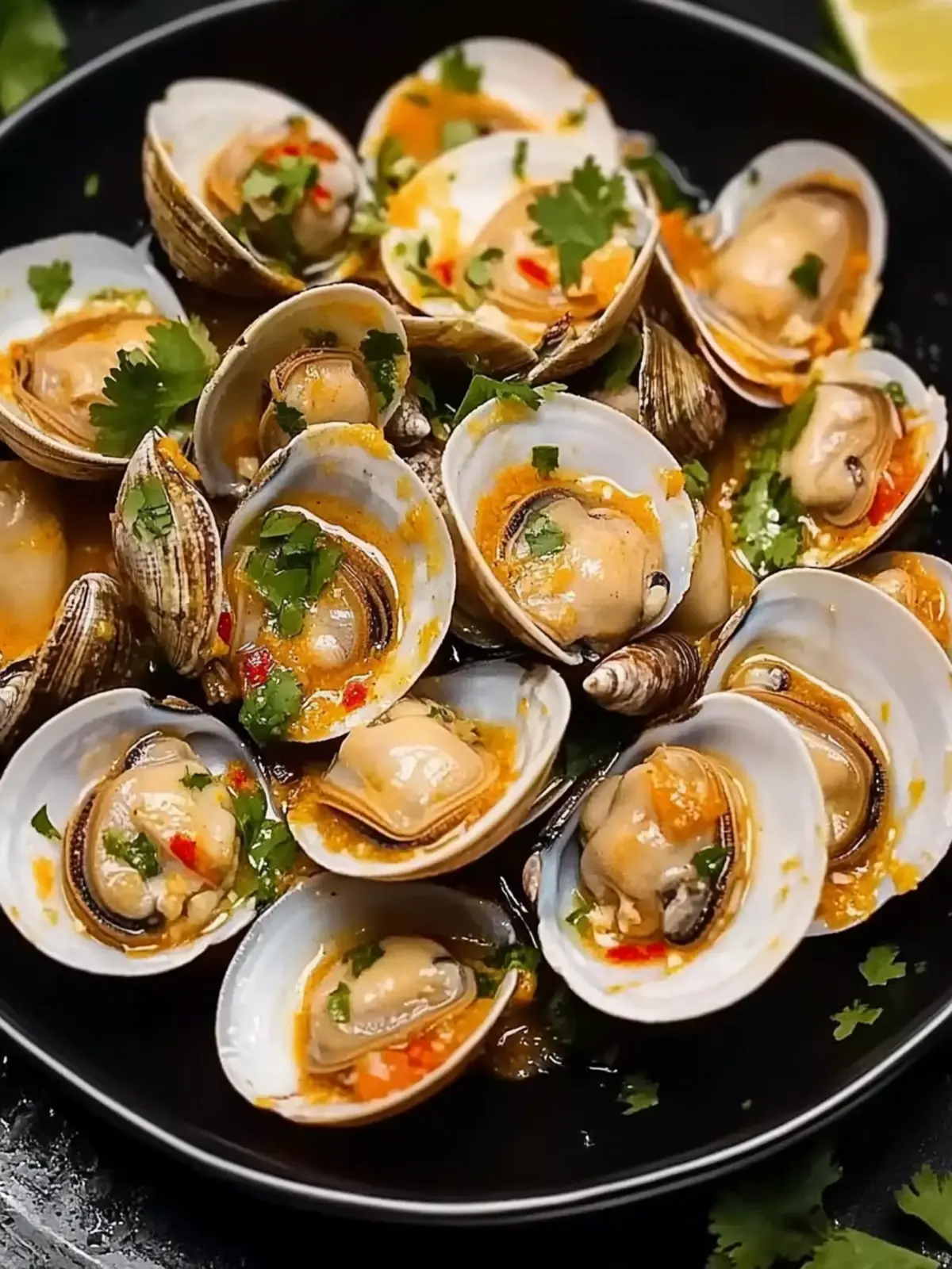 Savor Red Curry, Coconut, and Ginger Infused Steamed Clams 5 Red Curry, Coconut, and Ginger Infused Steamed Clams