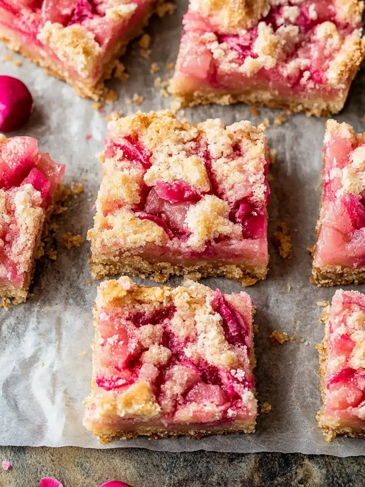 Rhubarb Dream Bars: Sweet Treat for Home Cooks Everywhere 4 Rhubarb Dream Bars
