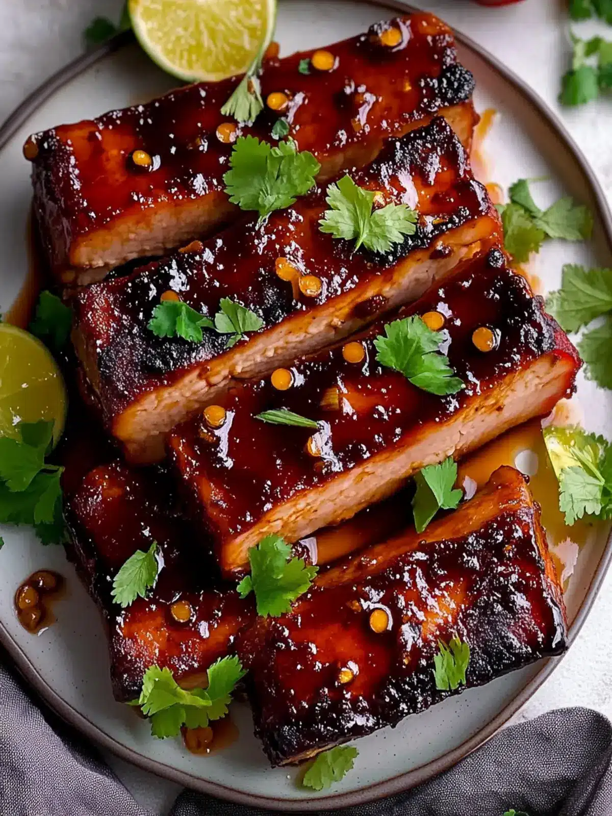 Smoky Glazed Tofu Ham: A Flavorful Vegan Delight 4 Smoky Glazed Tofu Ham