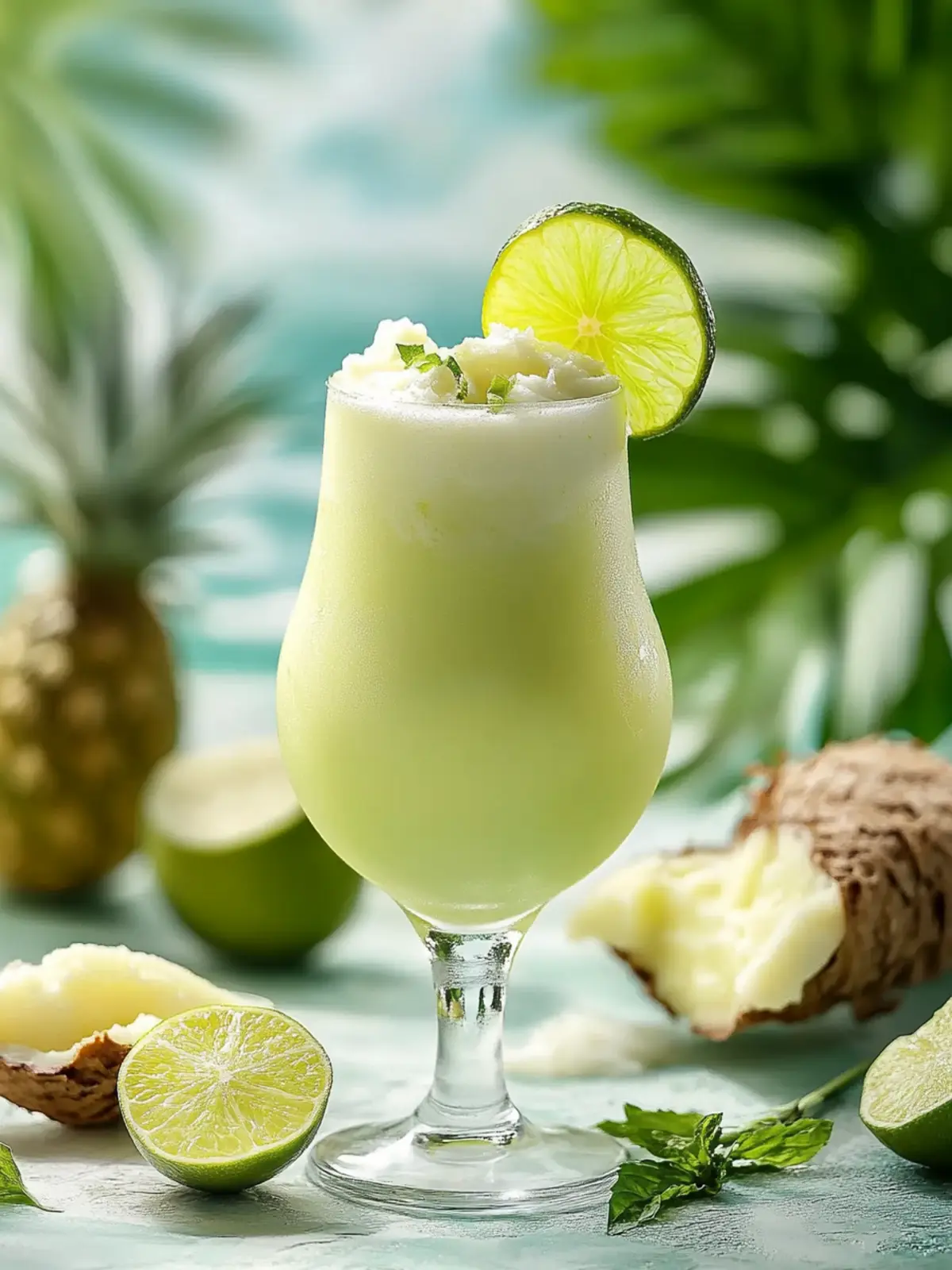 Tropical Key Lime Colada to Elevate Your Summer Vibes 4 Key Lime Colada