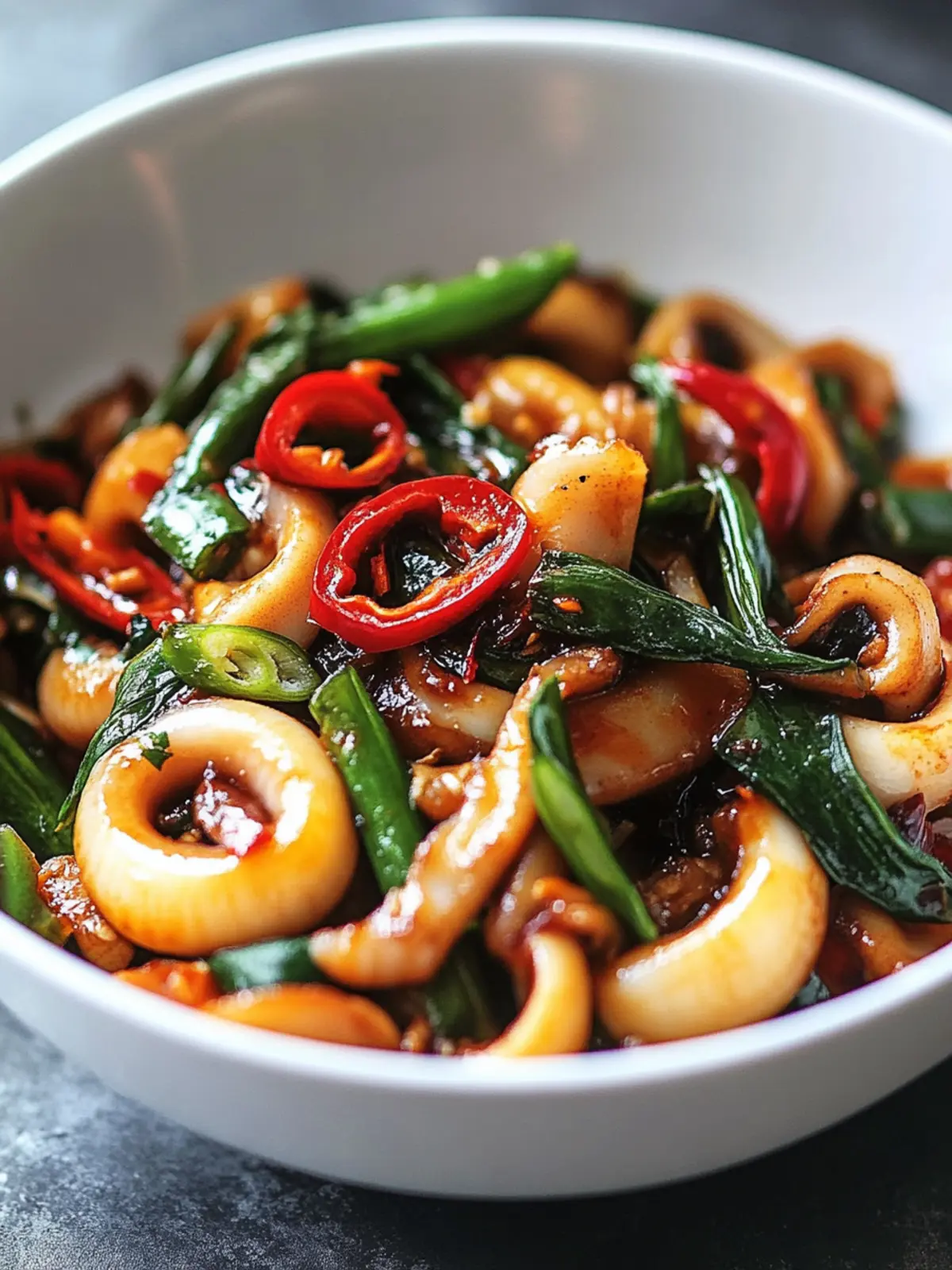 Delicious Three Cup Squid Stir Fry You’ll Love in Minutes 5 Three Cup Squid Stir Fry