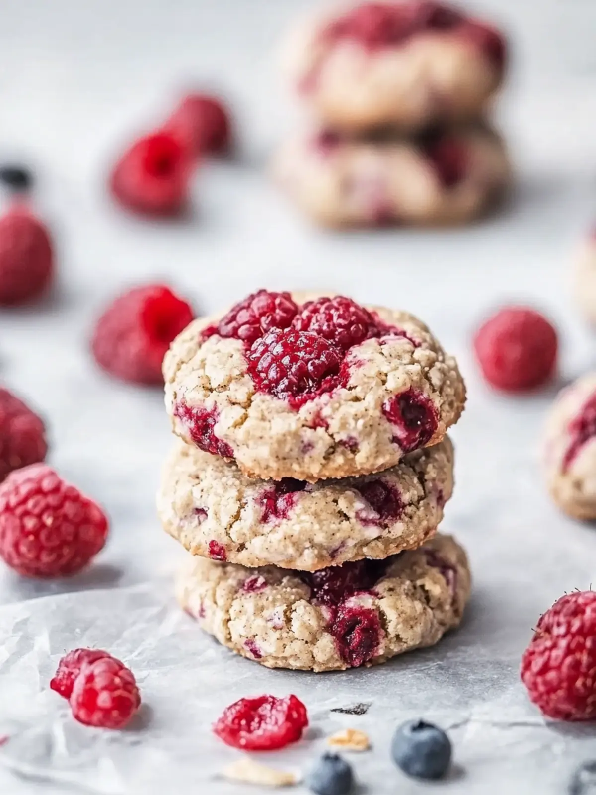 Raspberry Banana Cookies That Even Kids Will Love! 3 Raspberry Banana Cookies