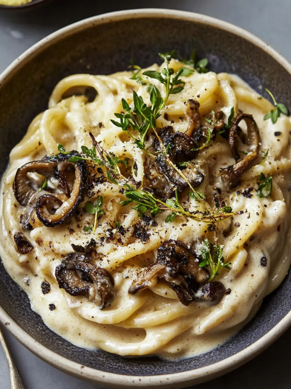 Delicious Bucatini with Shiitake Cream You'll Crave Daily 5 Bucatini with Shiitake Cream