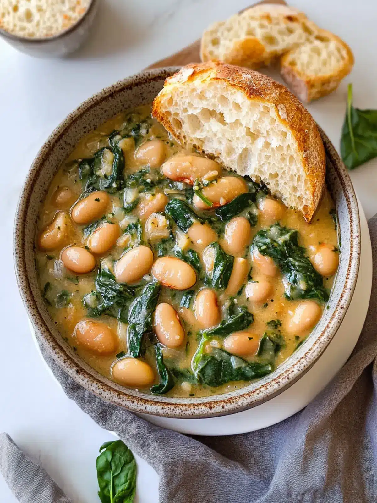 Creamy Butter Beans with Spinach: A Cozy Dinner Delight 5 Creamy Butter Beans with Spinach