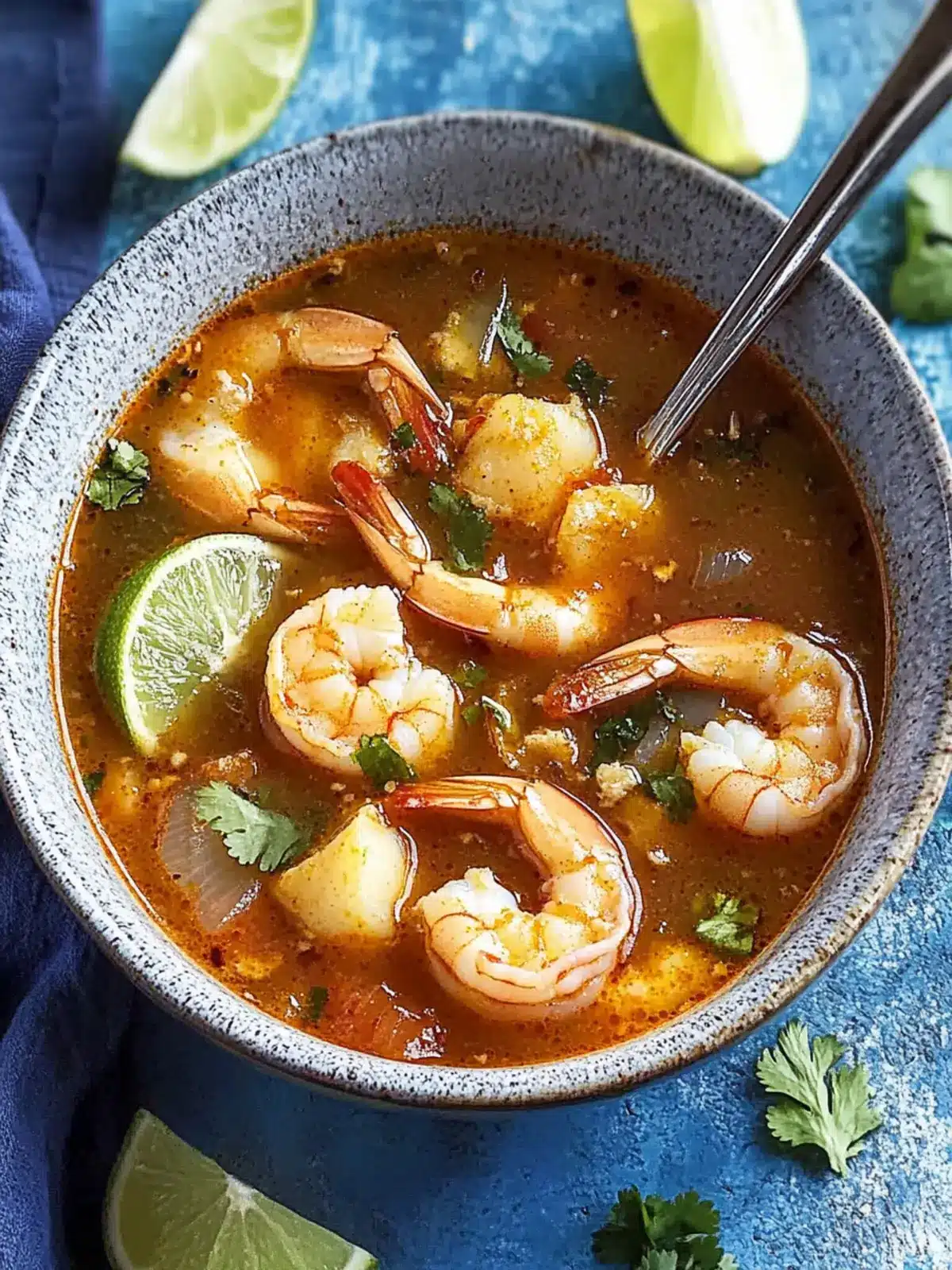 Spicy Shrimp Soup That Warms You Up Every Time 3 Spicy Shrimp Soup