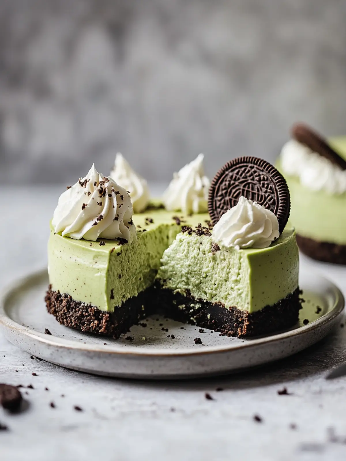 Delicious Matcha Cheesecake with Oreo Crust You’ll Love 3 Matcha Cheesecake with Oreo Crust